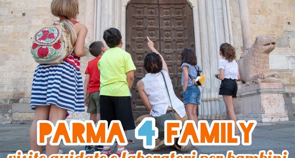 Settembre 2022: visite guidate di Parma e laboratori per famiglie con Parma4Family