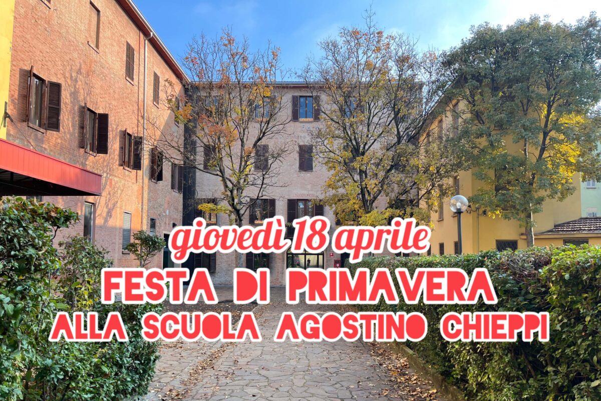 Festa di Primavera alla Scuola Agostino Chieppi in Oltretorrente!
