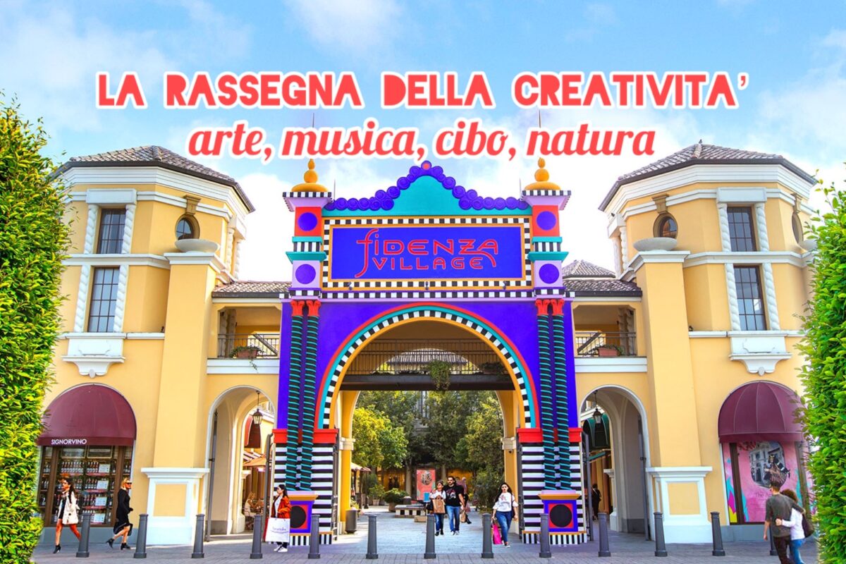La rassegna della creatività a Fidenza Village: 8 laboratori gratuiti per bambini!