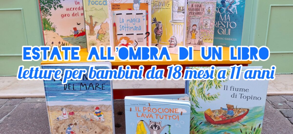 Estate 2024: libri per bambini da mettere in valigia!
