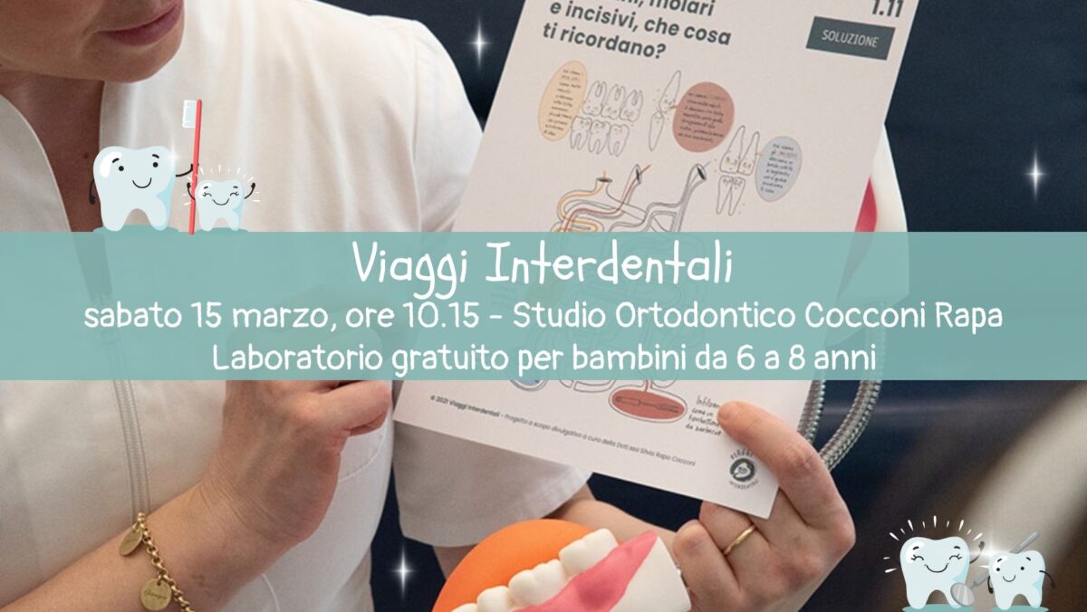 Sabato 15 marzo laboratorio per bambini e genitori allo Studio Cocconi Rapa