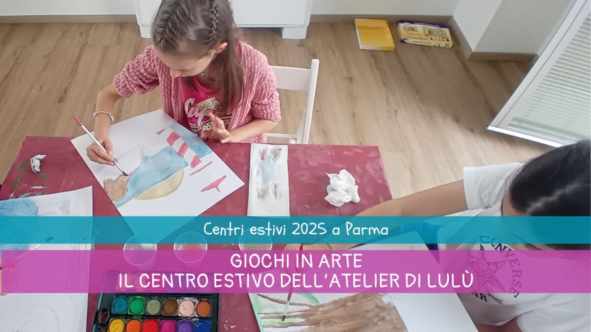 Centri estivi 2025: “Giochi in arte” a L’Atelier di Lulù