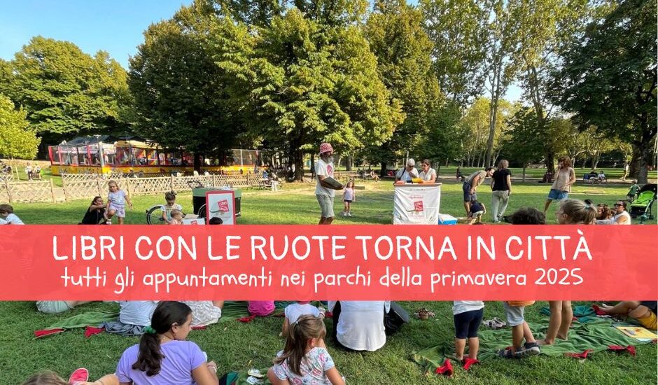 Libri con le ruote torna nei parchi di Parma: tutti gli appuntamenti!