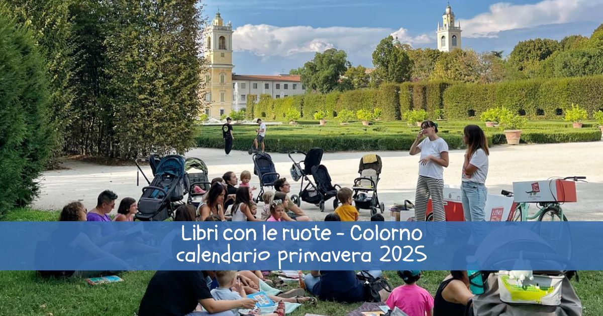 Primavera a Colorno con i bambini: libri e letture (+ merenda) con “Libri con le ruote”
