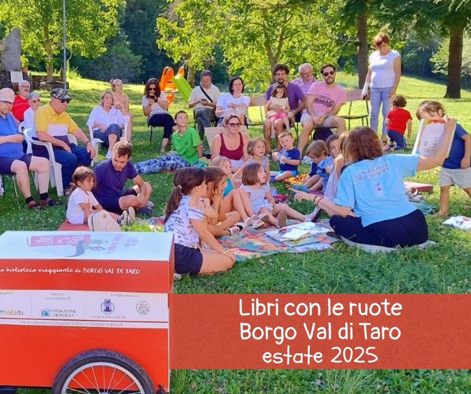 Libri con le ruote – Borgo Val di Taro: le tappe dell’estate 2025