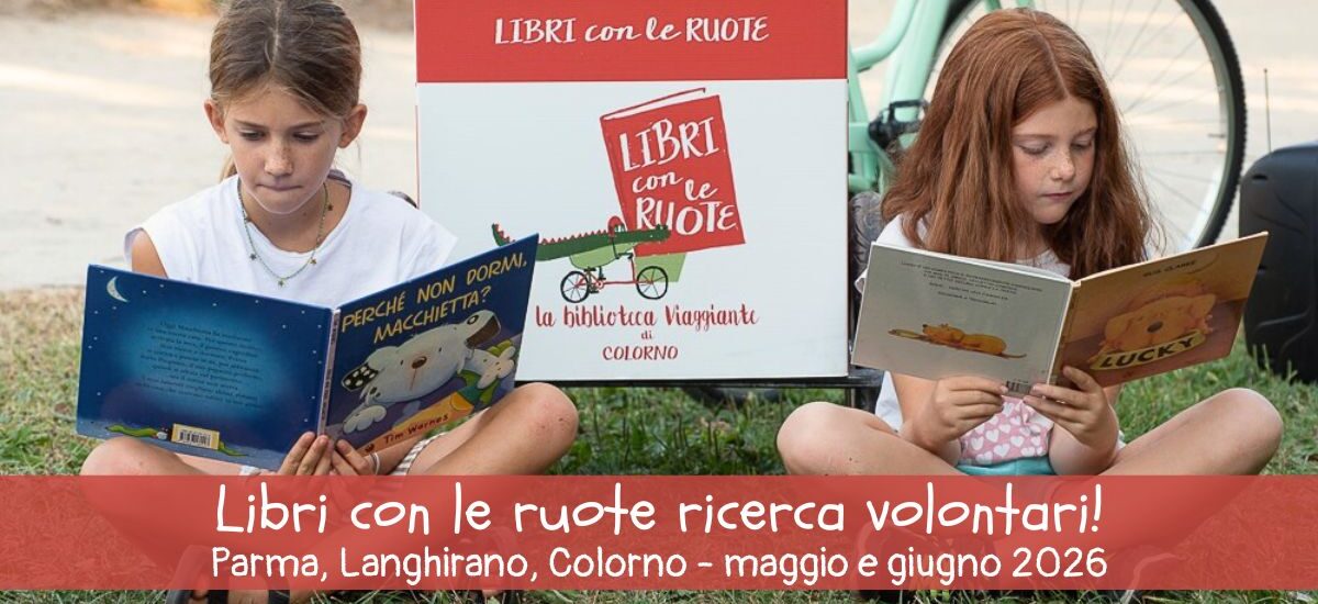 Libri con le ruote cerca volontari per la primavera!