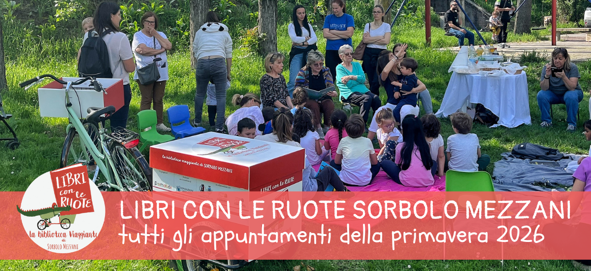 Libri con le ruote a Sorbolo Mezzani: tutte le tappe della primavera