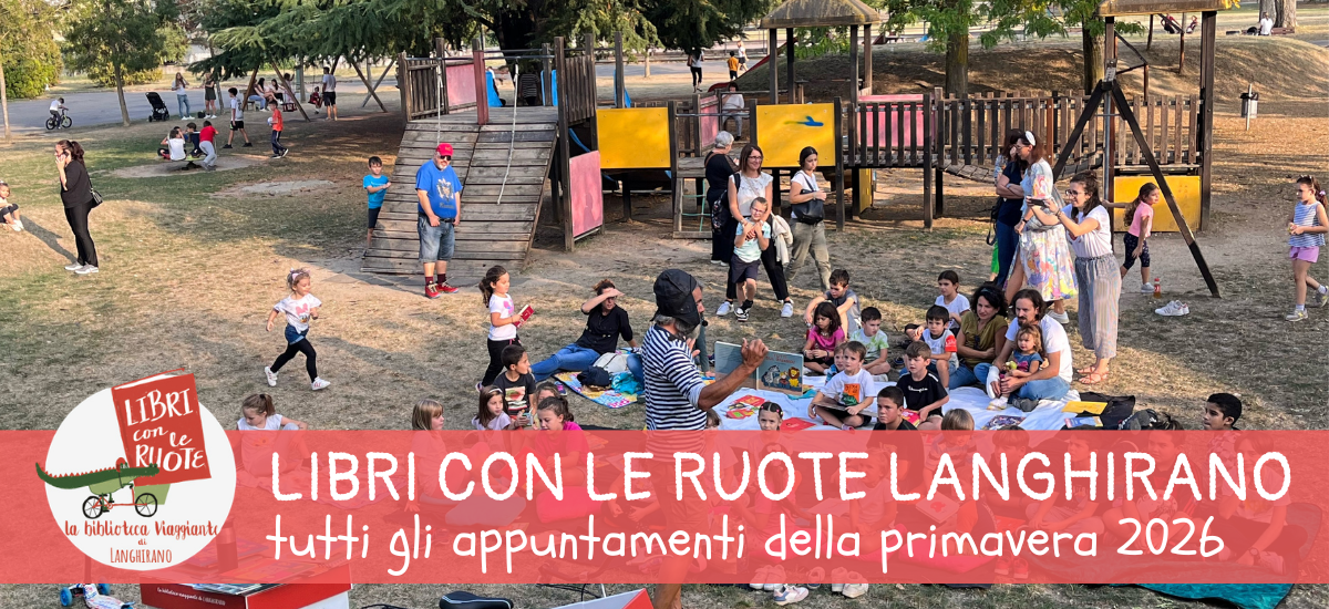 Libri con le ruote a Langhirano: tutte le tappe della primavera