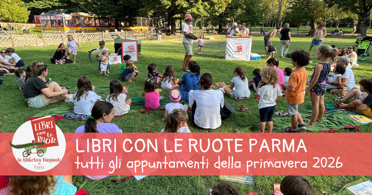 Libri con le ruote a Parma: tutte le tappe della primavera