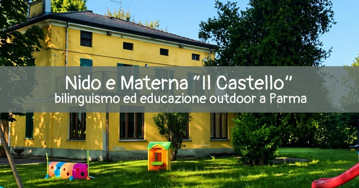 Nido e materna: IL CASTELLO apre una nuova scuola bilingue immersa nel verde