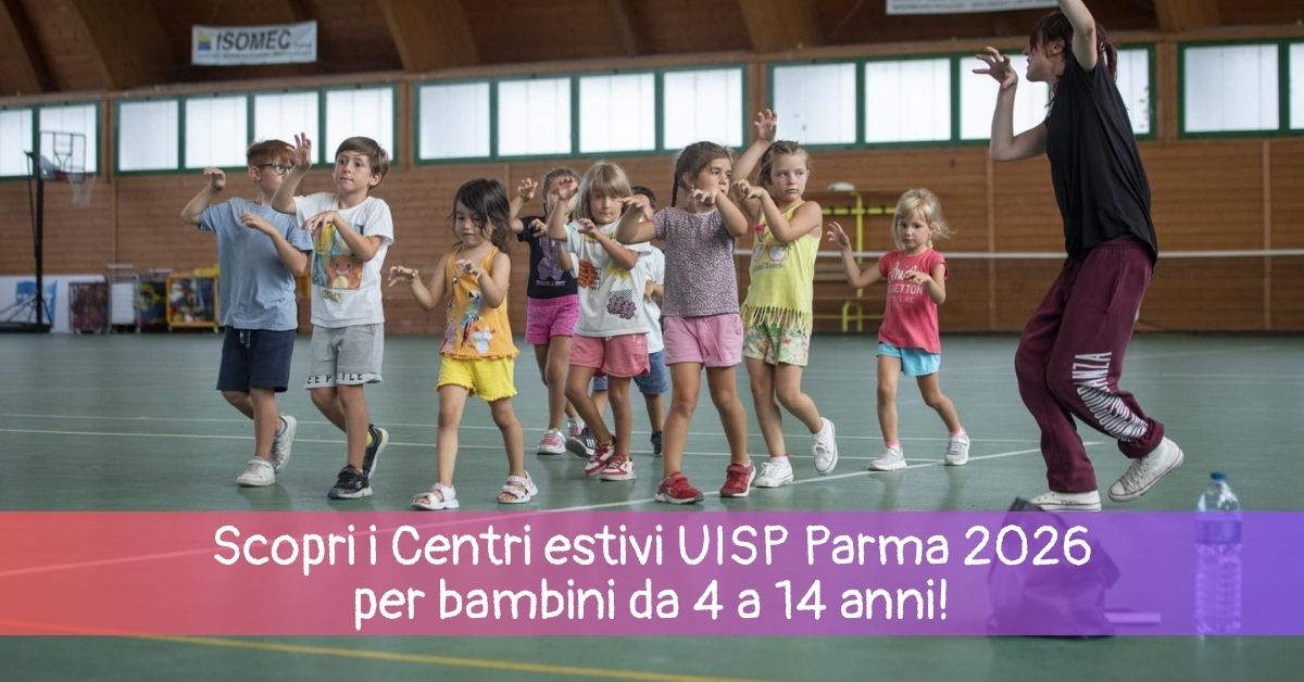 Centri estivi 2026 UISP Parma: un’estate di sport e natura per i bambini