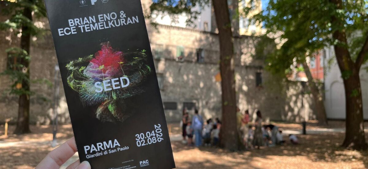 Laboratori per bambini all’installazione SEED di Brian Eno
